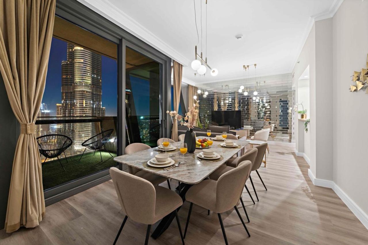First Class 3br With Full Burj Khalifa And Fountain View Апартаменты *